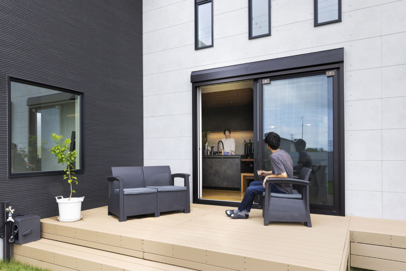 「完全フル装備の家」富士住建 【家事ラク動線/ペット/リゾートライク】デザインと機能性が両立したフル装備の家の建築実例画像3