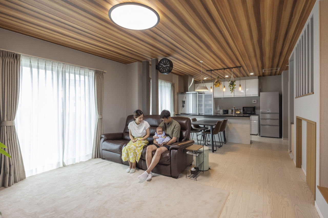 「完全フル装備の家」富士住建 【子育て/家事ラク動線/2000万円台/間取り図有】親子で過ごす時間が増えるフル装備の家の建築実例画像2