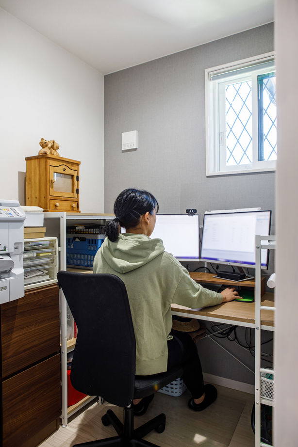 「完全フル装備の家」富士住建 【平屋/ペット/ワークスペース/間取り図有】愛猫と快適に暮らせるキャティオのある平屋の建築実例画像11