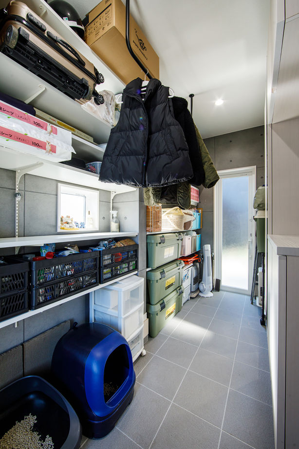 「完全フル装備の家」富士住建 【平屋/ペット/ワークスペース/間取り図有】愛猫と快適に暮らせるキャティオのある平屋の建築実例画像13