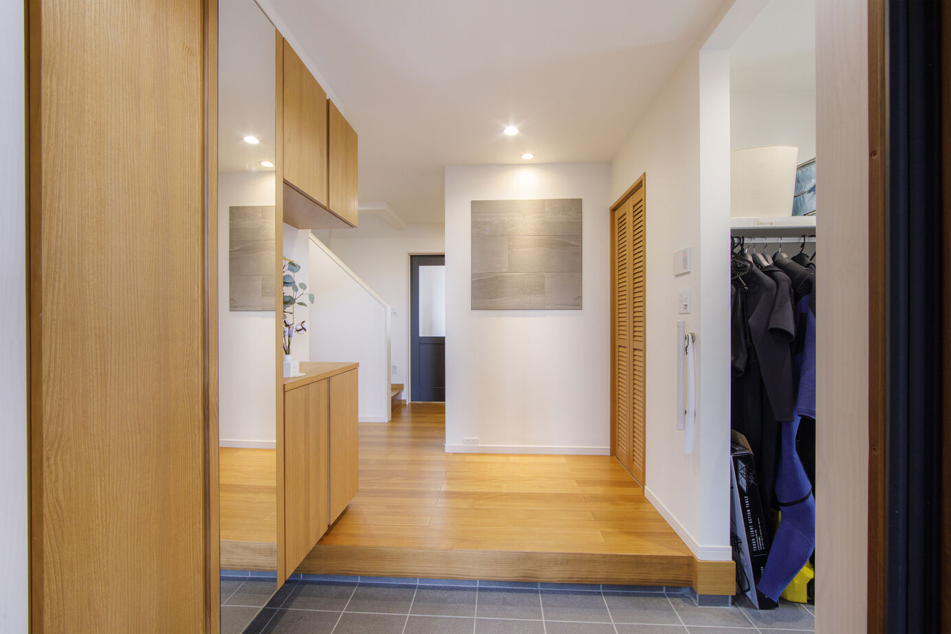 「完全フル装備の家」富士住建 【家事ラク動線/子育て/間取り図有】家事も育児も楽しくできる子どもを見守れる家の建築実例画像8