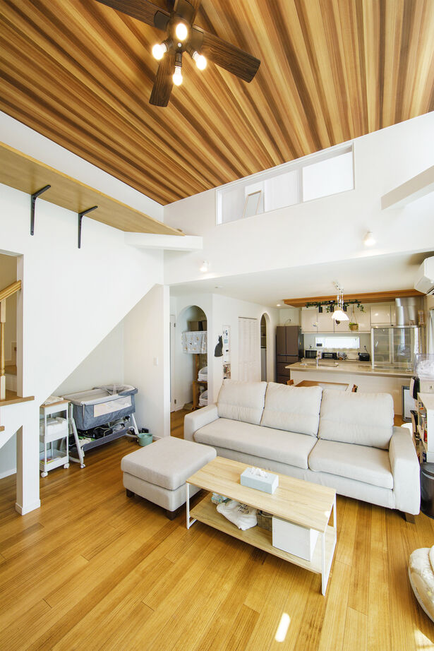 「完全フル装備の家」富士住建 【ペット/子育て/間取り図有】愛猫家夫婦が子どもと猫のために選んだフル装備住宅の建築実例画像1