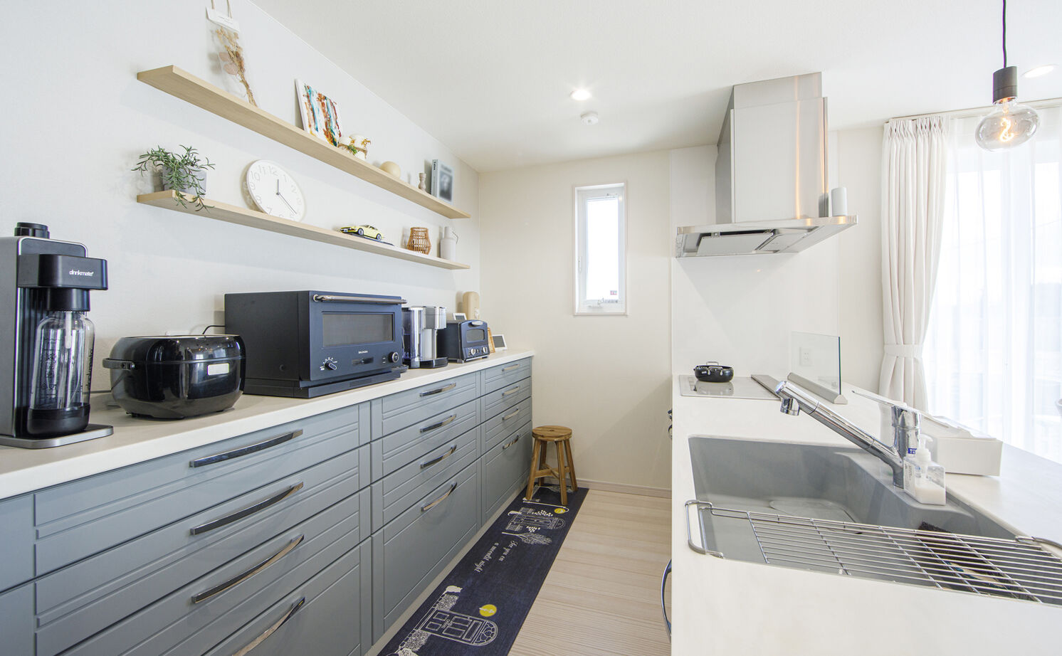 「完全フル装備の家」富士住建 【平屋/家事ラク動線/子育て/間取り図有】心地よい開放感にあふれるフル装備の平屋の建築実例画像6