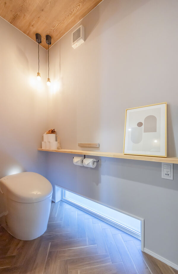 「完全フル装備の家」富士住建 【家事ラク動線/収納充実/間取り図有】ウッディな温もりとスタイリッシュなデザインが融合したフル装備住宅の建築実例画像7