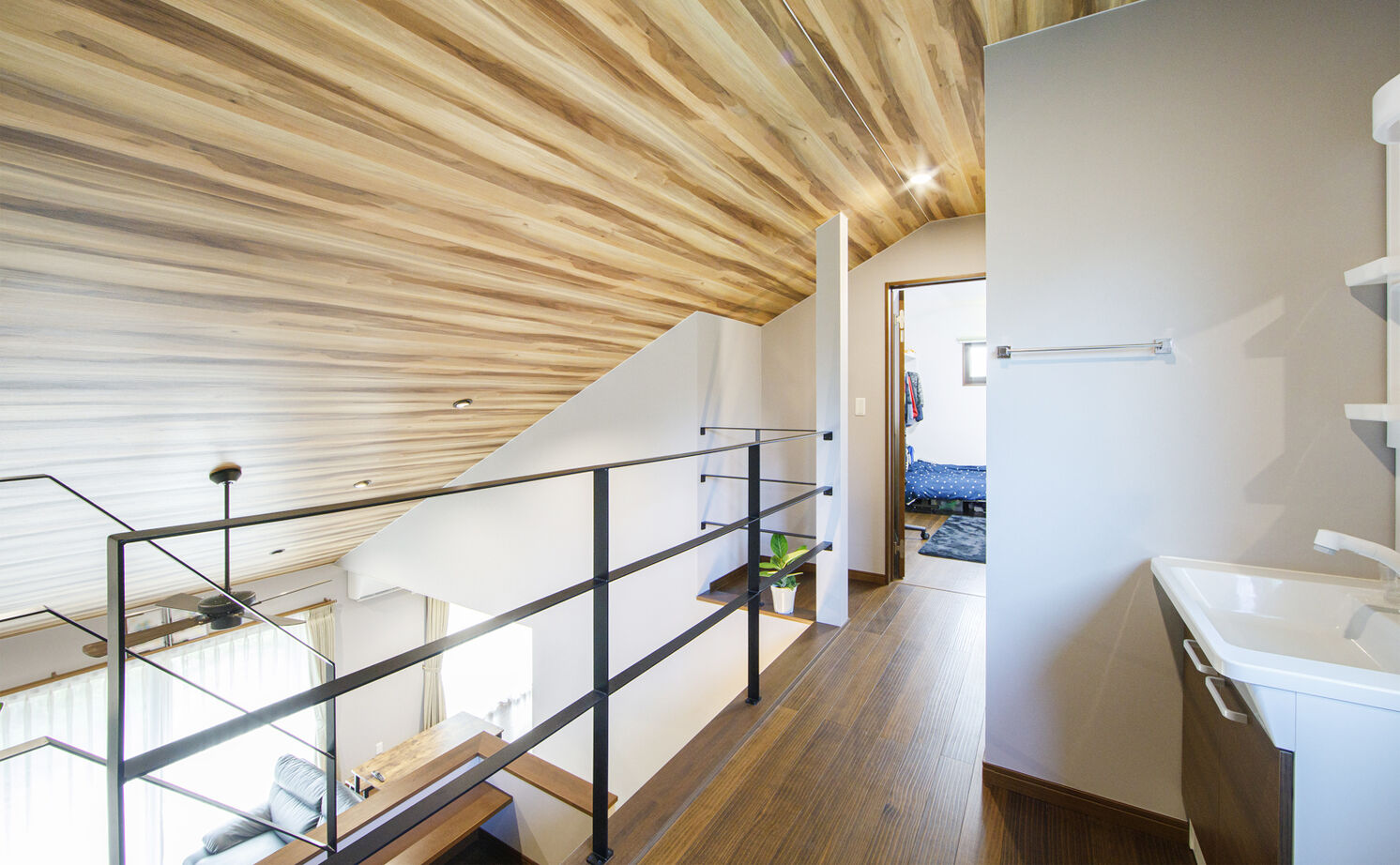 「完全フル装備の家」富士住建 【家事ラク動線/2000万円台/間取り図有】憧れのスキップフロアと平屋感覚で暮らせるフル装備住宅の建築実例画像6