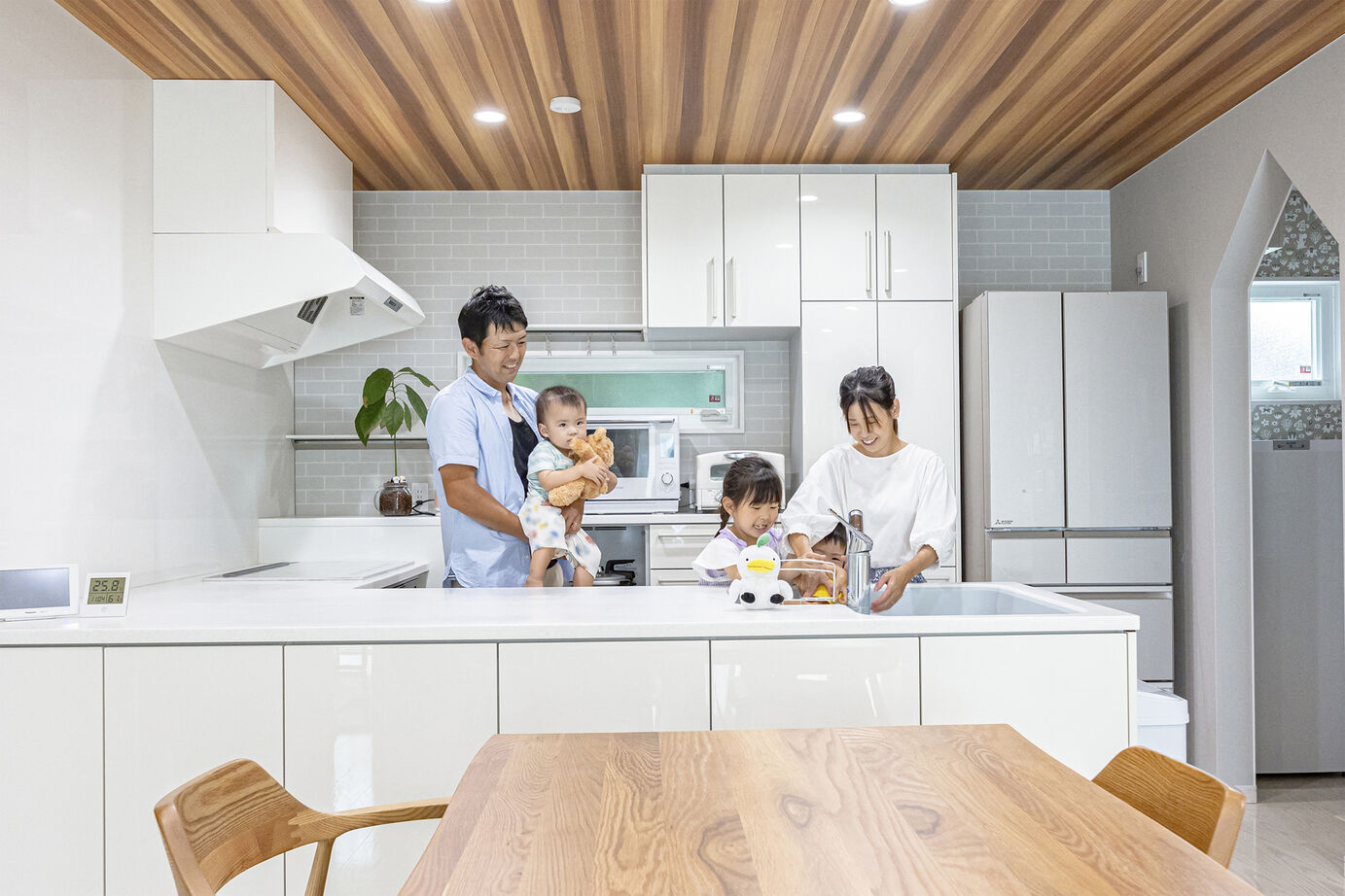 「完全フル装備の家」富士住建 【家事・子育て/インナーガレージ/間取り図有】子育て世帯が建てたフル装備のガレージハウスの建築実例画像5