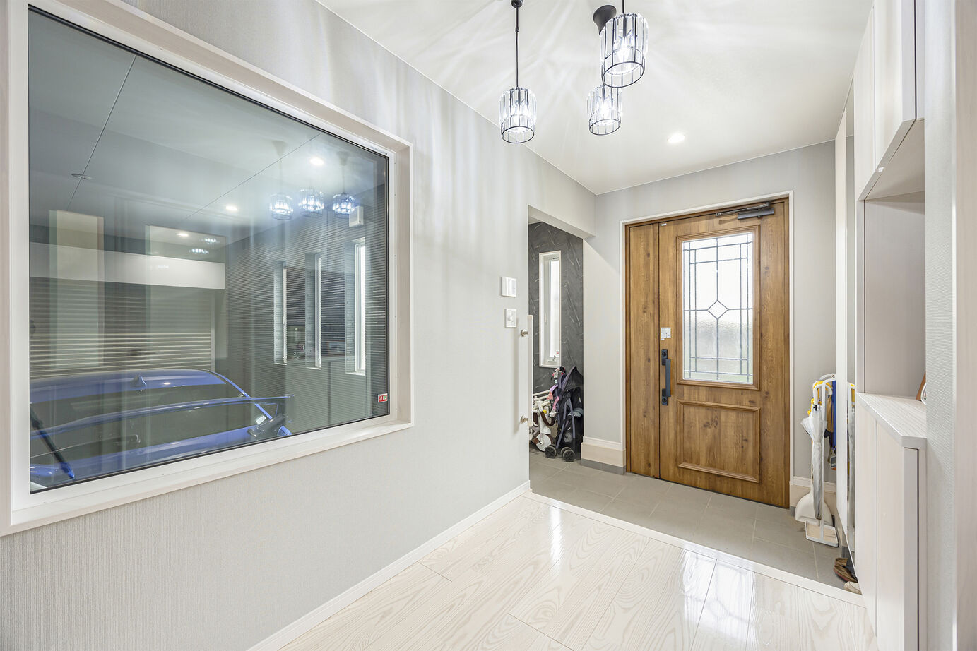 「完全フル装備の家」富士住建 【家事・子育て/インナーガレージ/間取り図有】子育て世帯が建てたフル装備のガレージハウスの建築実例画像9