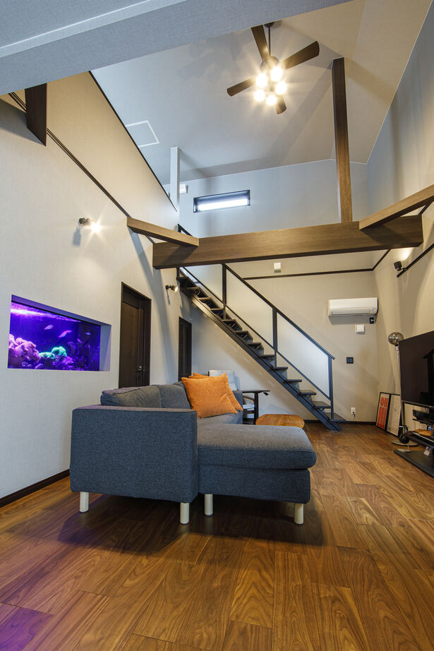 「完全フル装備の家」富士住建 【家事ラク/ワークスペース/間取り図有】平屋のように暮らせる2階建てのフル装備住宅の建築実例画像4