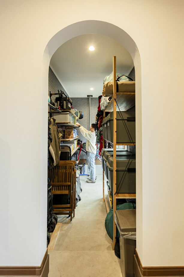 「完全フル装備の家」富士住建 【家事ラク/間取り図有】こだわり抜いたアメリカンスタイルのフル装備住宅の建築実例画像8