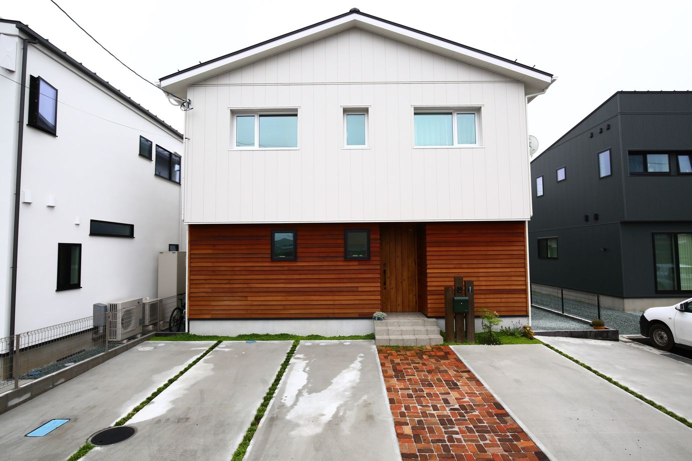 アサヒアレックス コンパクトな動線で叶えるカフェのようなお洒落な暮らしの建築実例画像1