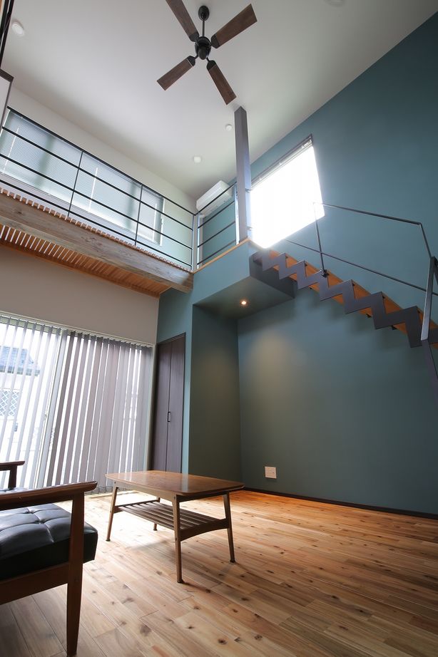 アサヒアレックス カジュアルなブルックリンスタイルハウスの建築実例画像2