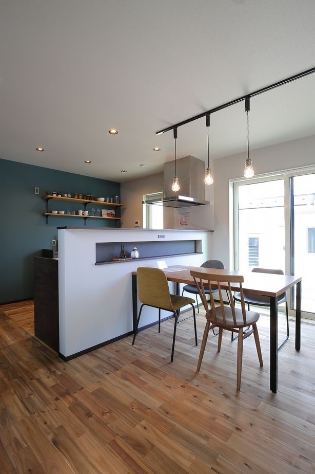 アサヒアレックス カジュアルなブルックリンスタイルハウスの建築実例画像4