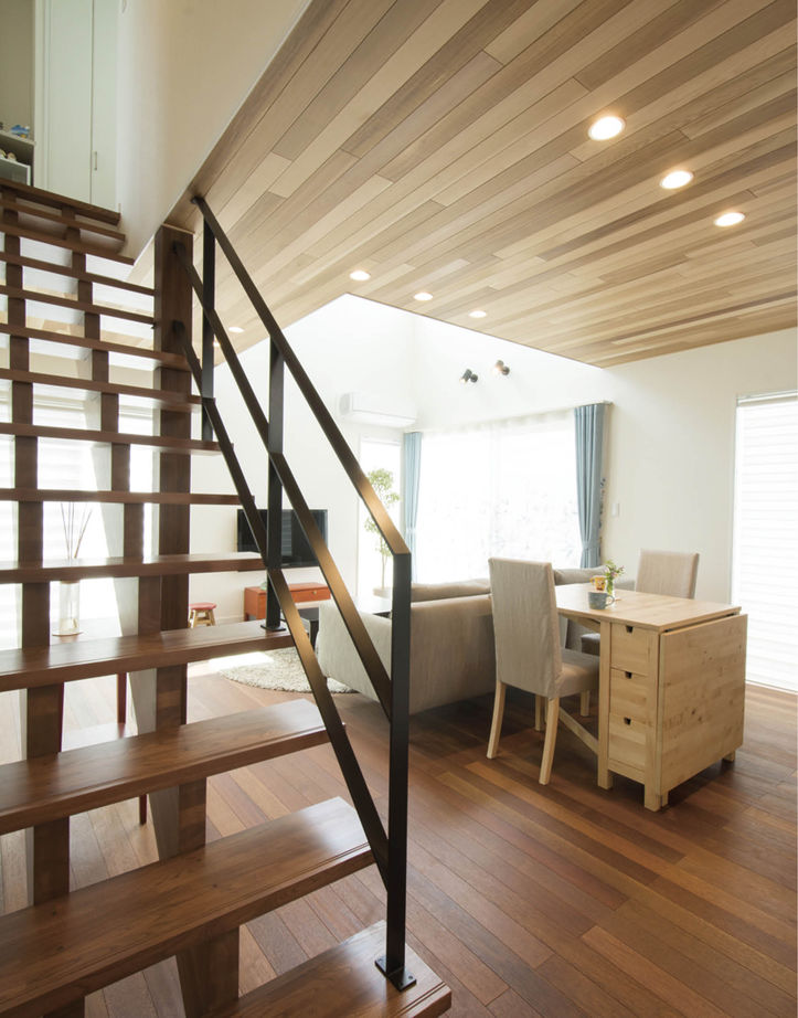 アサヒアレックス 【2500万円～3000万円台/30坪台】吹き抜けのある家　涼しく快適な「北欧モダン」の建築実例画像6