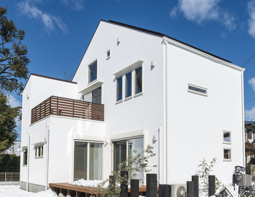 ハウステックス 【2000万円台|40坪台|２階建て|高断熱】珪藻土や自然素材で快適に過ごす ナチュラルモダンテイストな住まいの建築実例画像2