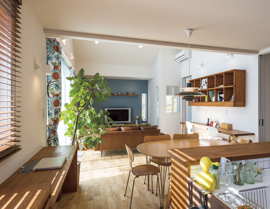 ハウステックス 【2000万円台|40坪台|２階建て|高断熱】珪藻土や自然素材で快適に過ごす ナチュラルモダンテイストな住まいの建築実例画像3