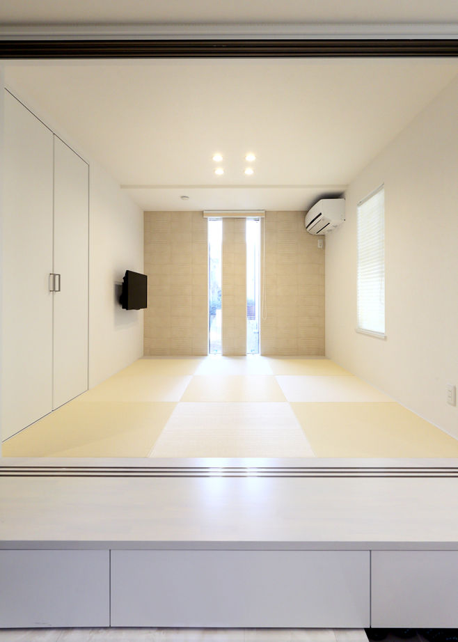 ハウステックス 【30坪台|2階建て】20帖の大空間リビングが魅力。憧れのアウトドアリビングで暮らしを愉しむ住まいの建築実例画像7