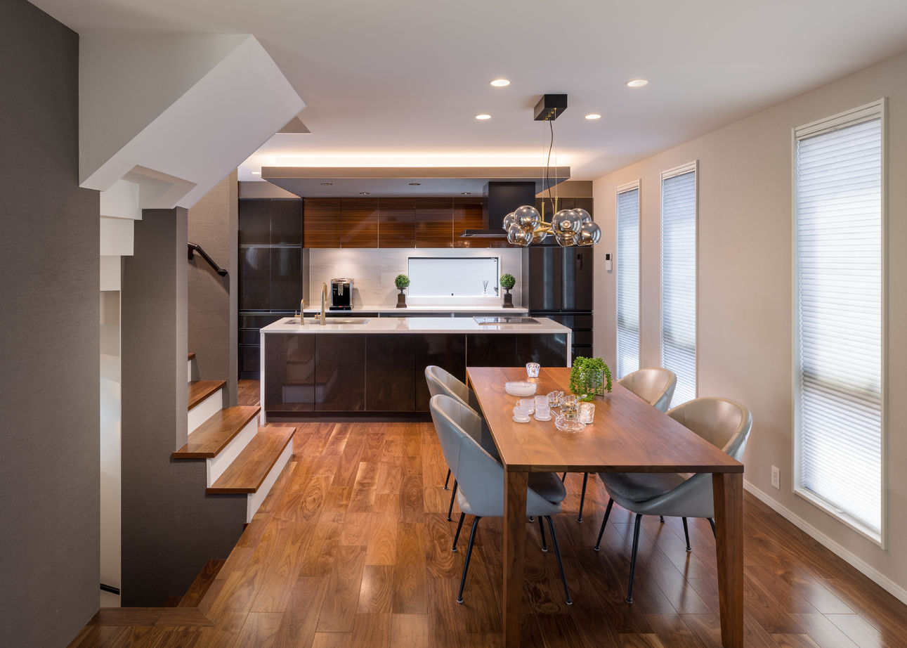 ハウステックス 【40坪台/2階リビング/SE構法】海外で暮らしていた施主が実現した、ラグジュアリーな住空間の建築実例画像2