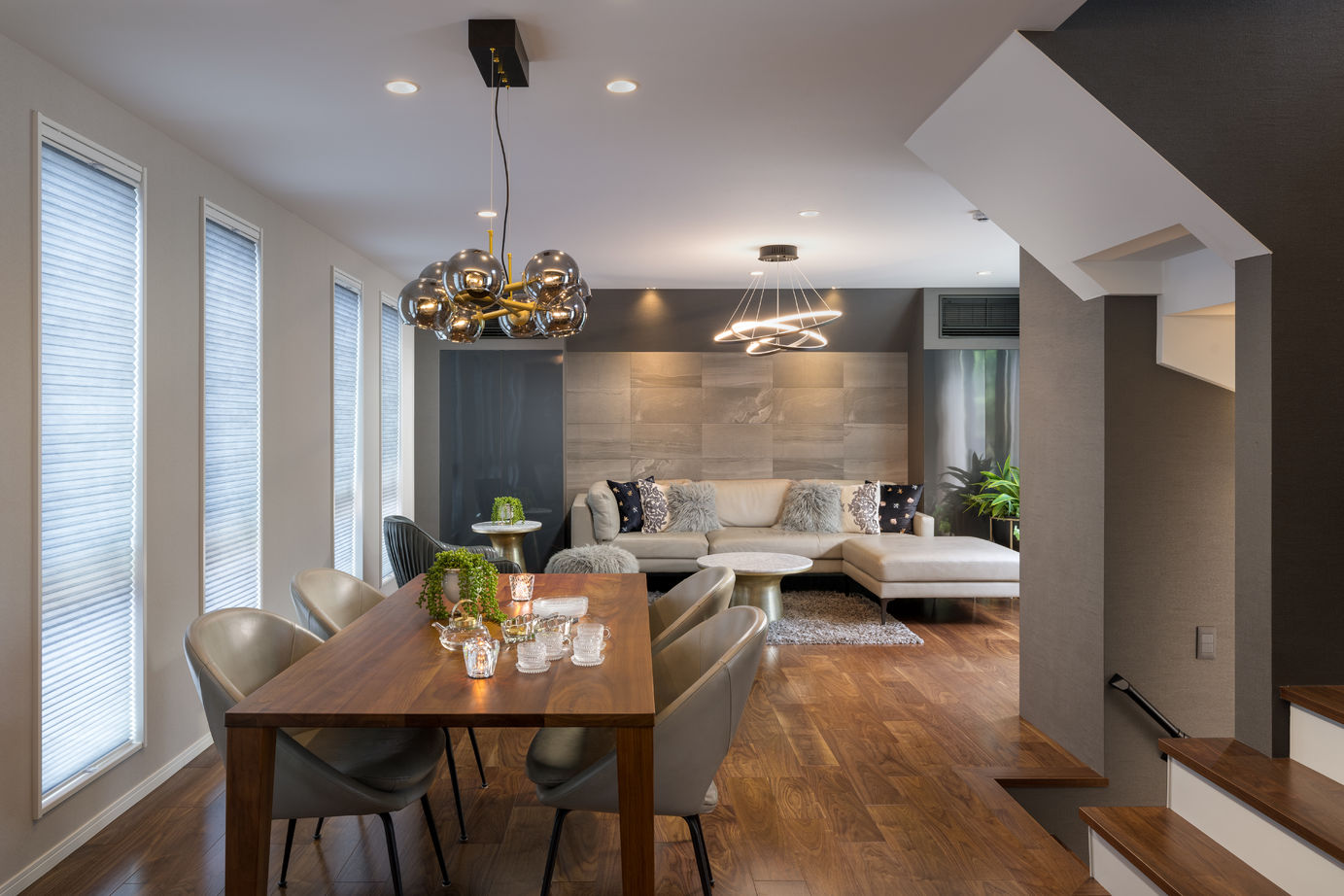 ハウステックス 【40坪台/2階リビング/SE構法】海外で暮らしていた施主が実現した、ラグジュアリーな住空間の建築実例画像3