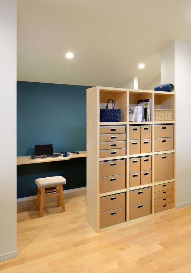 ハウステックス 【2000万円台/2階LDK/勾配天井】北欧テイストのデザインが心地いい空間。桜並木を望む大きな窓がある家の建築実例画像6