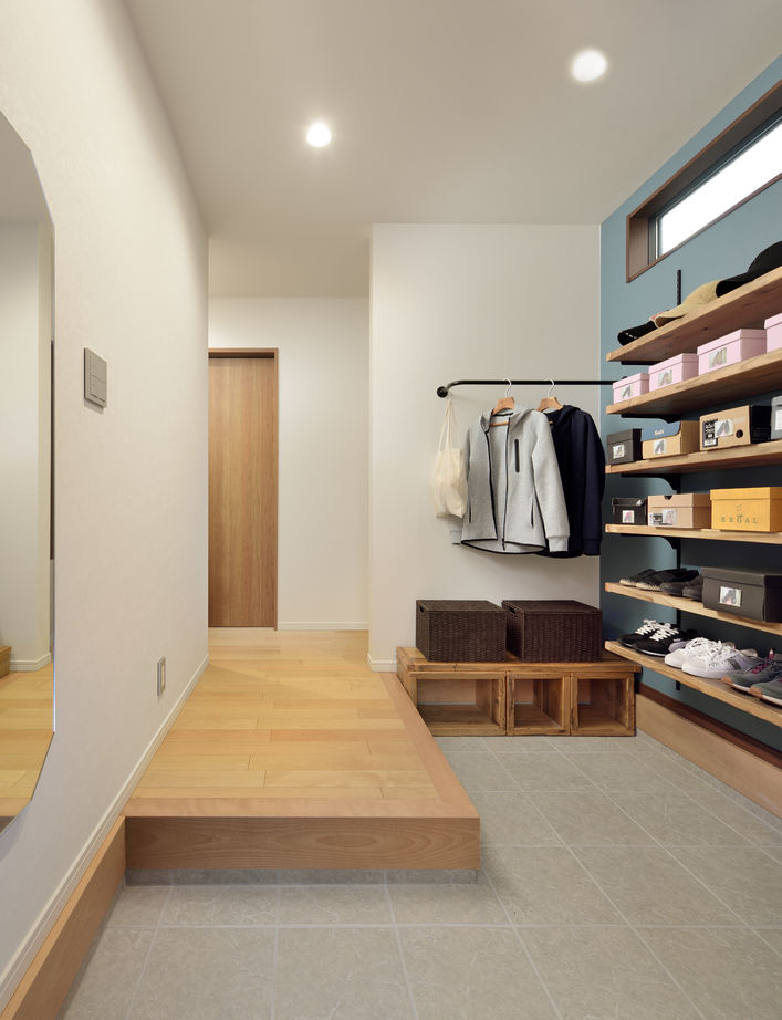 ハウステックス 【2000万円台/2階LDK/勾配天井】北欧テイストのデザインが心地いい空間。桜並木を望む大きな窓がある家の建築実例画像7