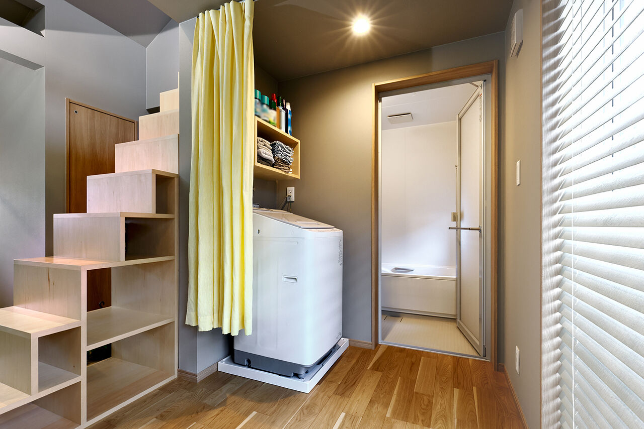 ハウステックス 【3000万円台/20坪台/2階建て/リメイク家具/SE構法】ペットと一緒にアウトドアリビングを愉しむ家の建築実例画像7