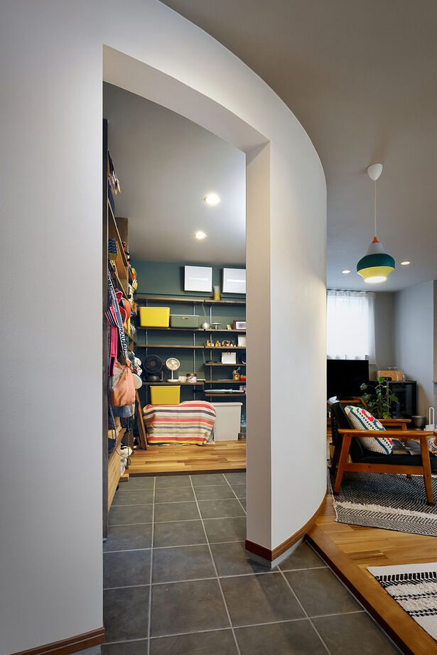 ハウステックス 【3000万円台/20坪台/2階建て/リメイク家具/SE構法】ペットと一緒にアウトドアリビングを愉しむ家の建築実例画像10