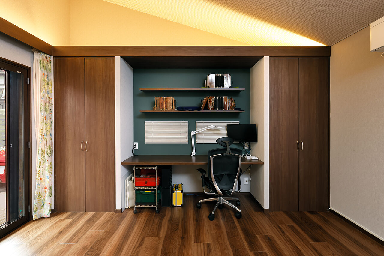 ハウステックス 【2000万円台/10坪台/平屋/SE構法】楽器やホームシアターを愉しむ。防音・趣味室のある平屋の建築実例画像5