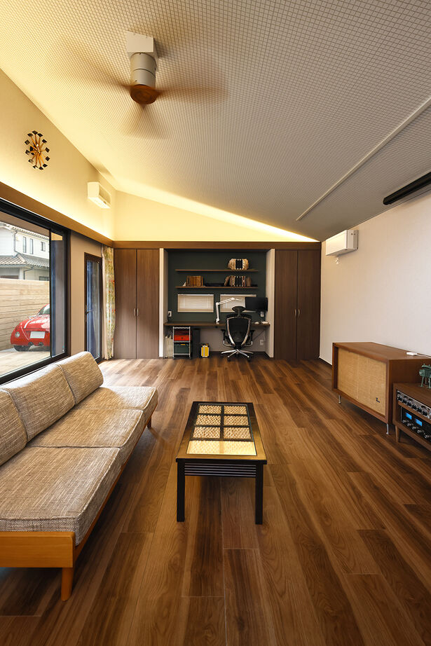 ハウステックス 【2000万円台/10坪台/平屋/SE構法】楽器やホームシアターを愉しむ。防音・趣味室のある平屋の建築実例画像8