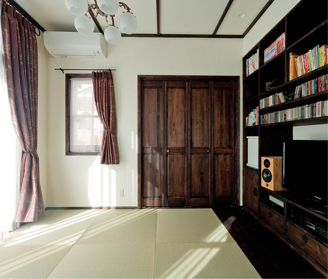 フレンチ工房 【2000万円台後半/宝塚市】太陽の光と青空、緑が映える　少しずつ味を深めるフレンチの平屋の建築実例画像10