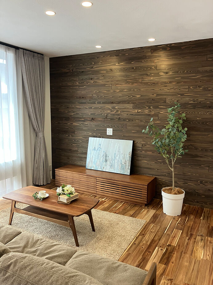 ヤマカ木材 【3500～3999万円/48.2坪/間取り図有】インナーガレージには趣味の車とバイク！楽しさと機能性がつまった家の建築実例画像3