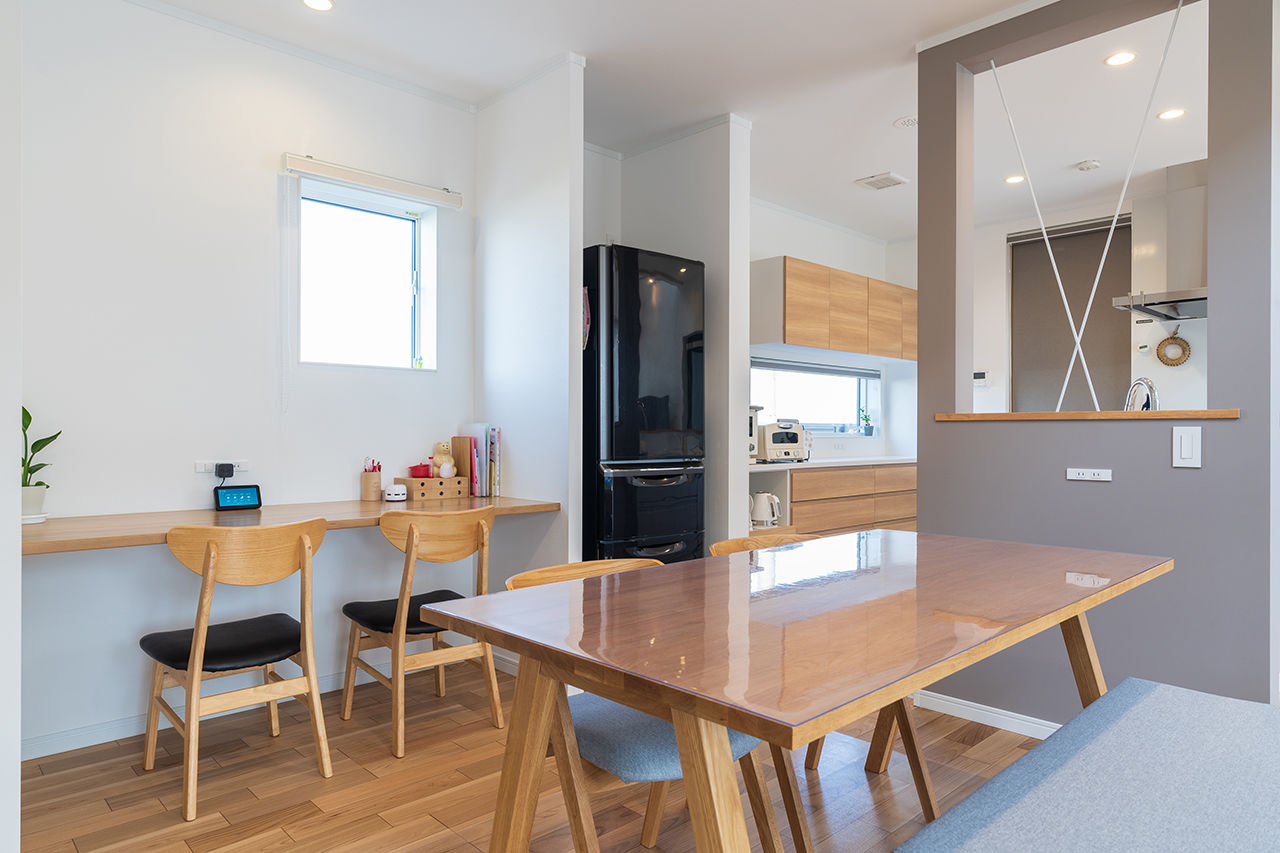 アオバクラフト 【本体価格1490万円】家族のつながりを大切にした、明るく開放的な吹き抜けのある住まいの建築実例画像4