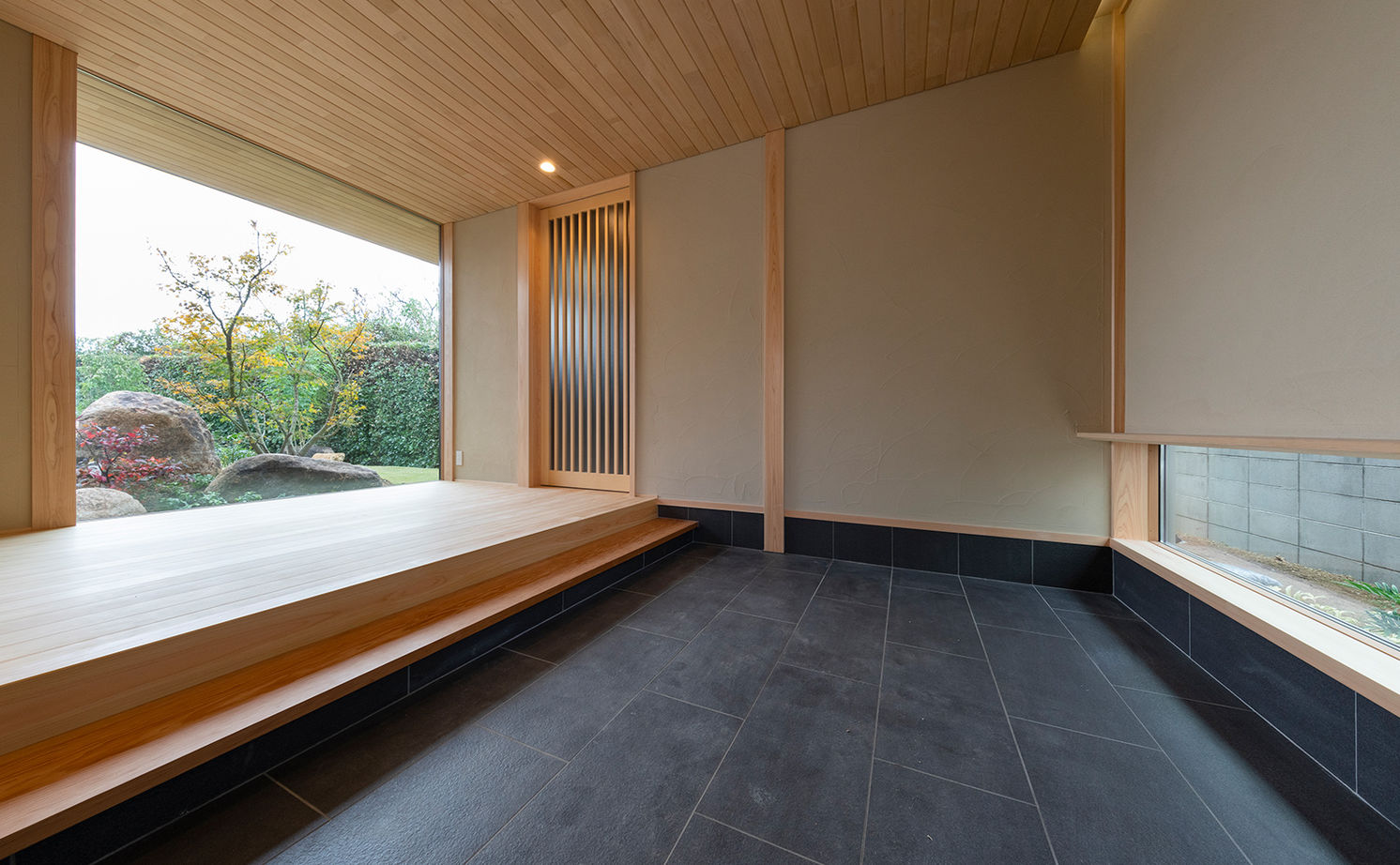 「き」なりの家 伸びやかな開放感と自然との一体感が素敵な、和モダンの平屋の建築実例画像6