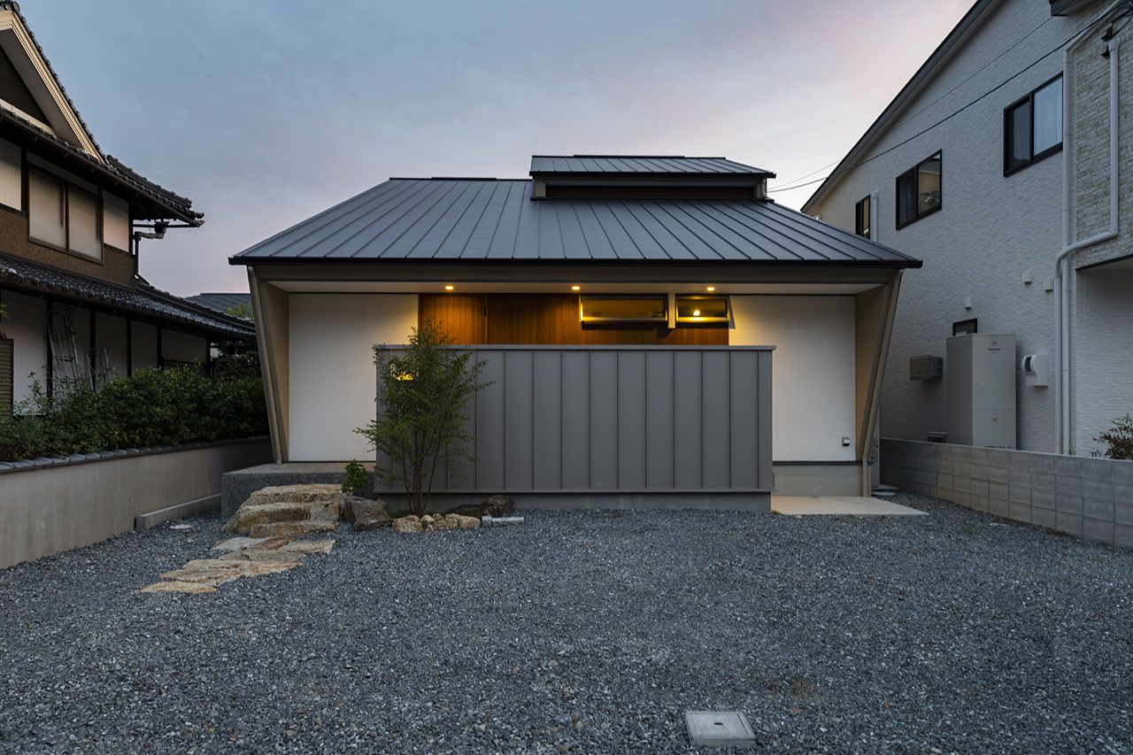 「き」なりの家 2つのリビングから空と山が広がるスキップフロアの暮らしの建築実例画像9