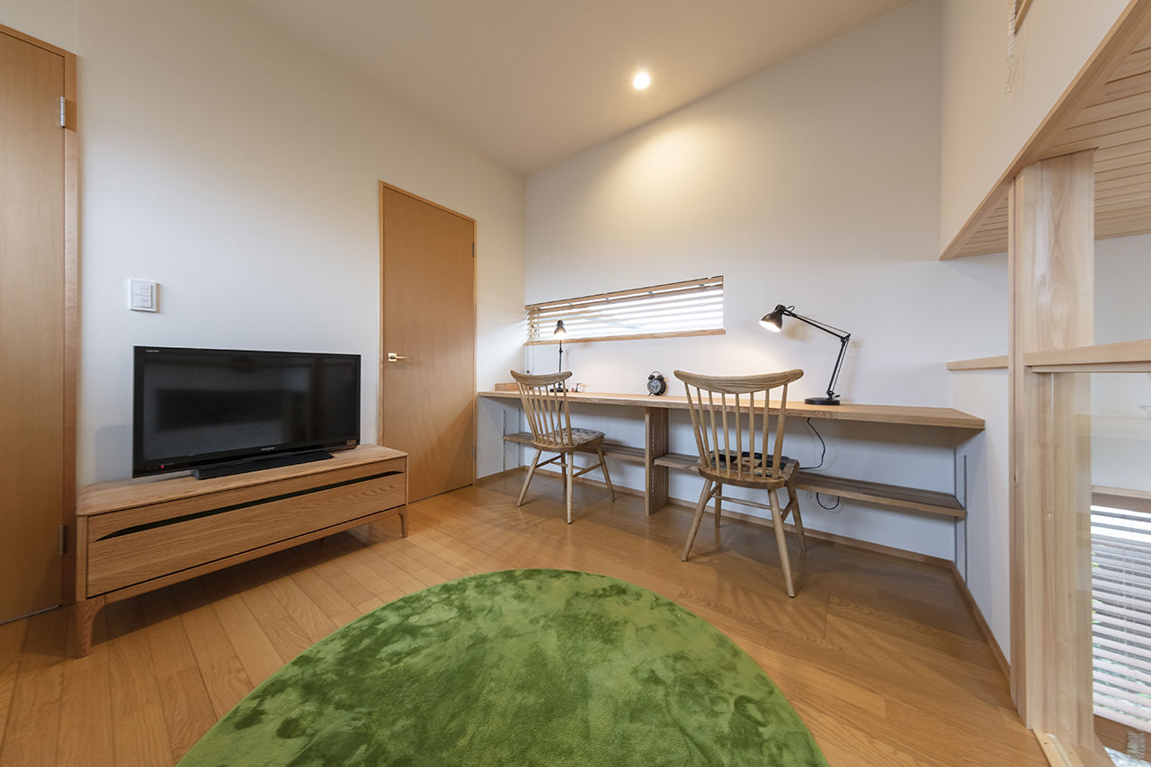 「き」なりの家 フレキシブルに都市で暮らすスキップフロアの建築実例画像5