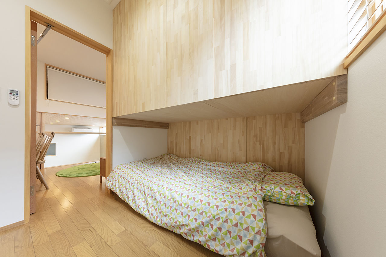 「き」なりの家 フレキシブルに都市で暮らすスキップフロアの建築実例画像6