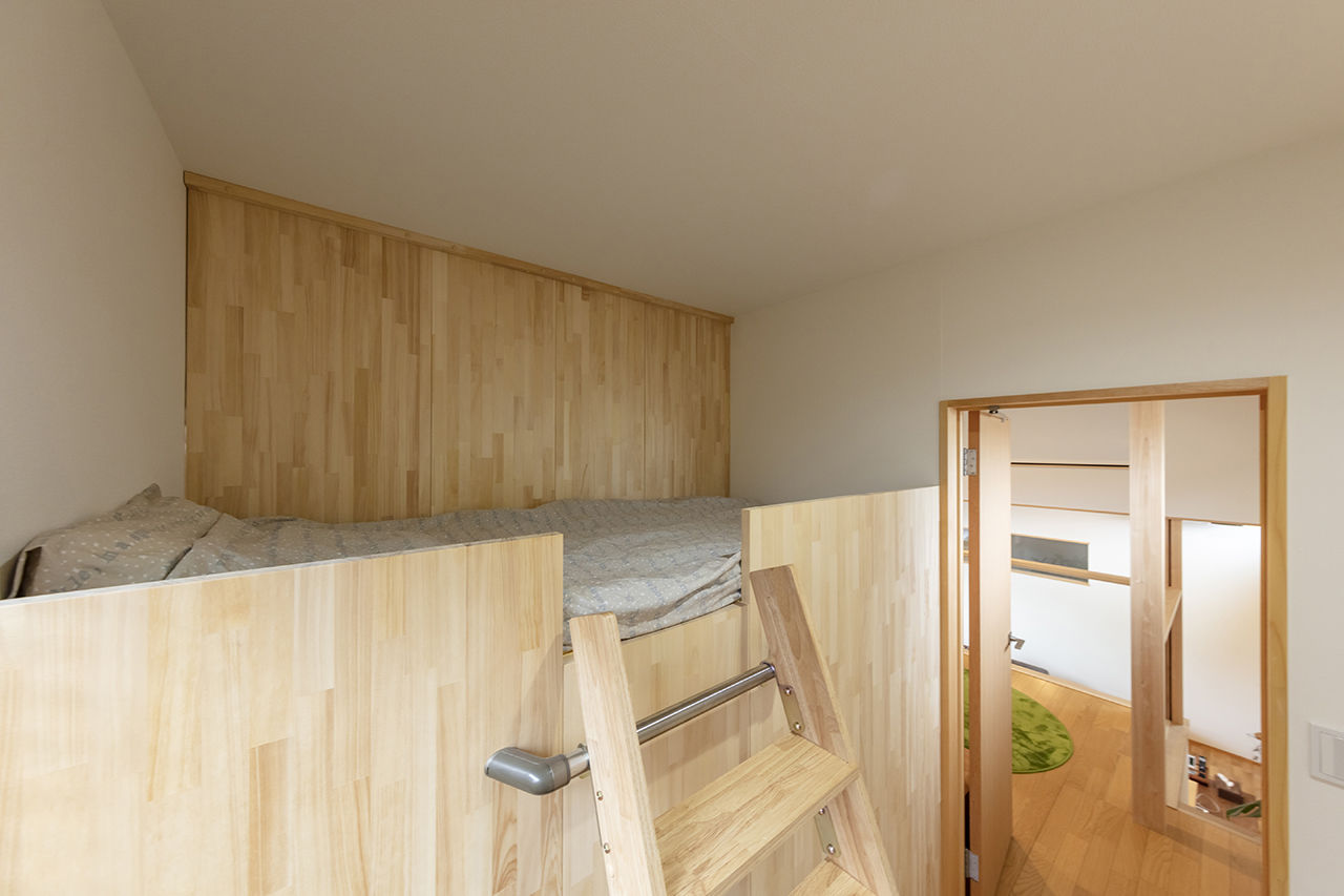 「き」なりの家 フレキシブルに都市で暮らすスキップフロアの建築実例画像7