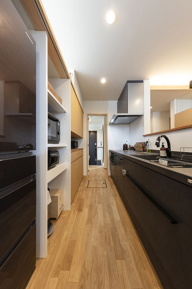 「き」なりの家 フレキシブルに都市で暮らすスキップフロアの建築実例画像8