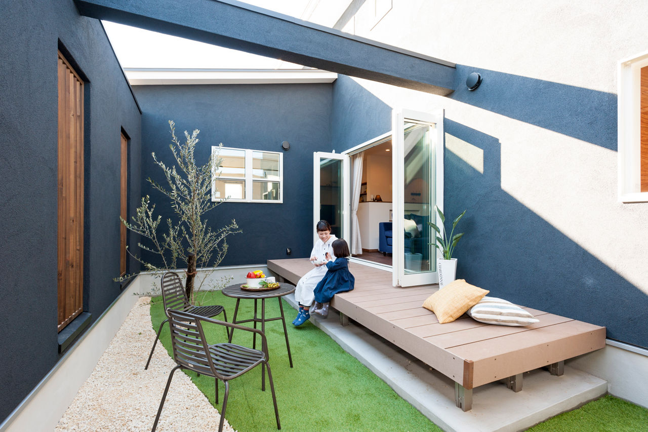 シャルドネホーム 【2000万円台/平屋/30坪台/注文住宅/間取り図】L字型の平屋/天井高4.5ｍのリビングで開放感たっぷりの平屋の建築実例画像4