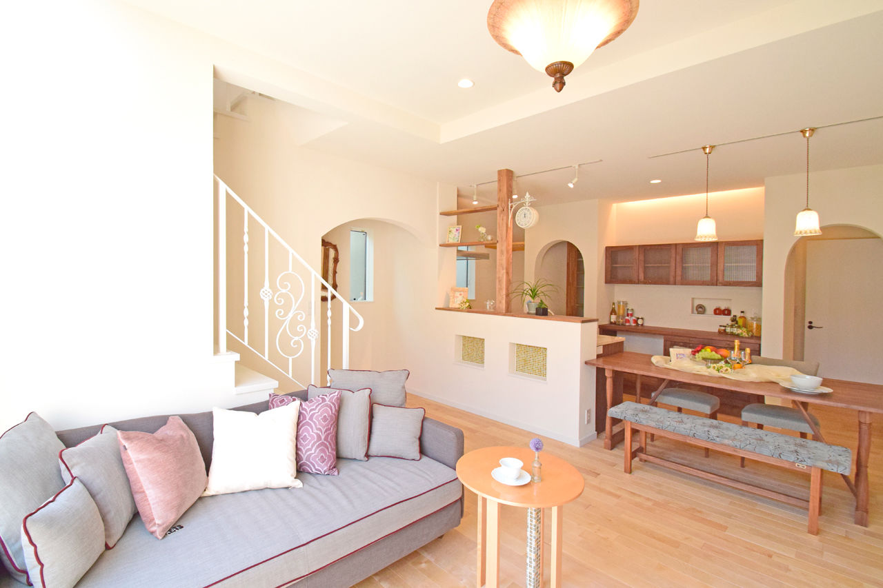 シャルドネホーム 【2000万円台/30坪台/間取り図】モザイクタイルがきらめく柔らかナチュラル。テラスでアウトドアも満喫の建築実例画像2