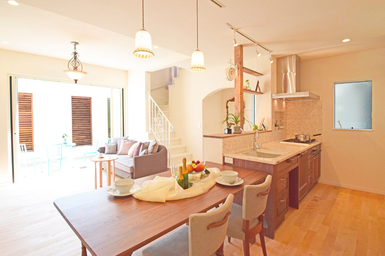 シャルドネホーム 【2000万円台/30坪台/間取り図】モザイクタイルがきらめく柔らかナチュラル。テラスでアウトドアも満喫の建築実例画像5