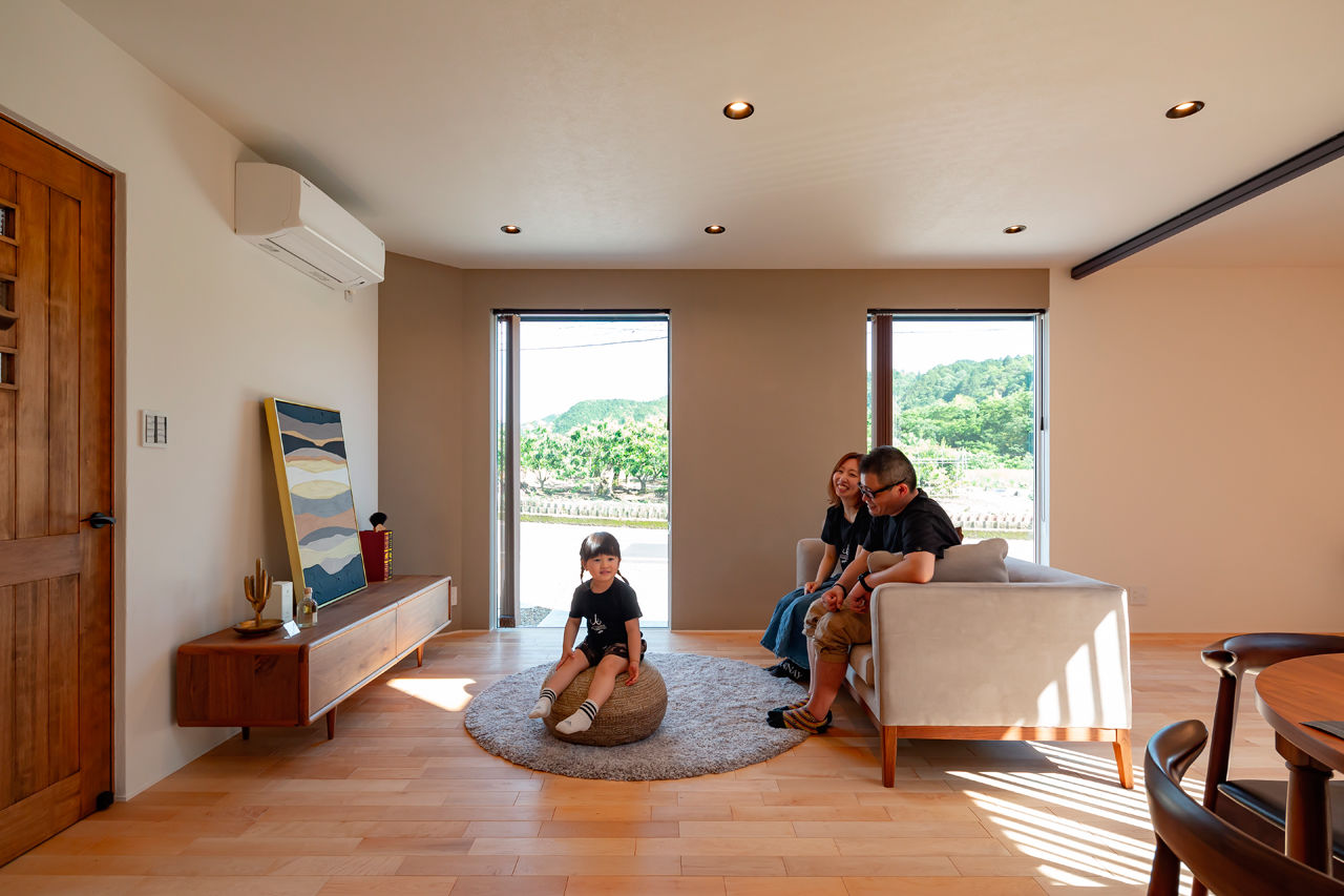 シャルドネホーム 【1000万円代/30坪台/4LDK/間取り図】吹抜けリビングのあるメイプル×ウォルナットのナチュラルモダンな家の建築実例画像5