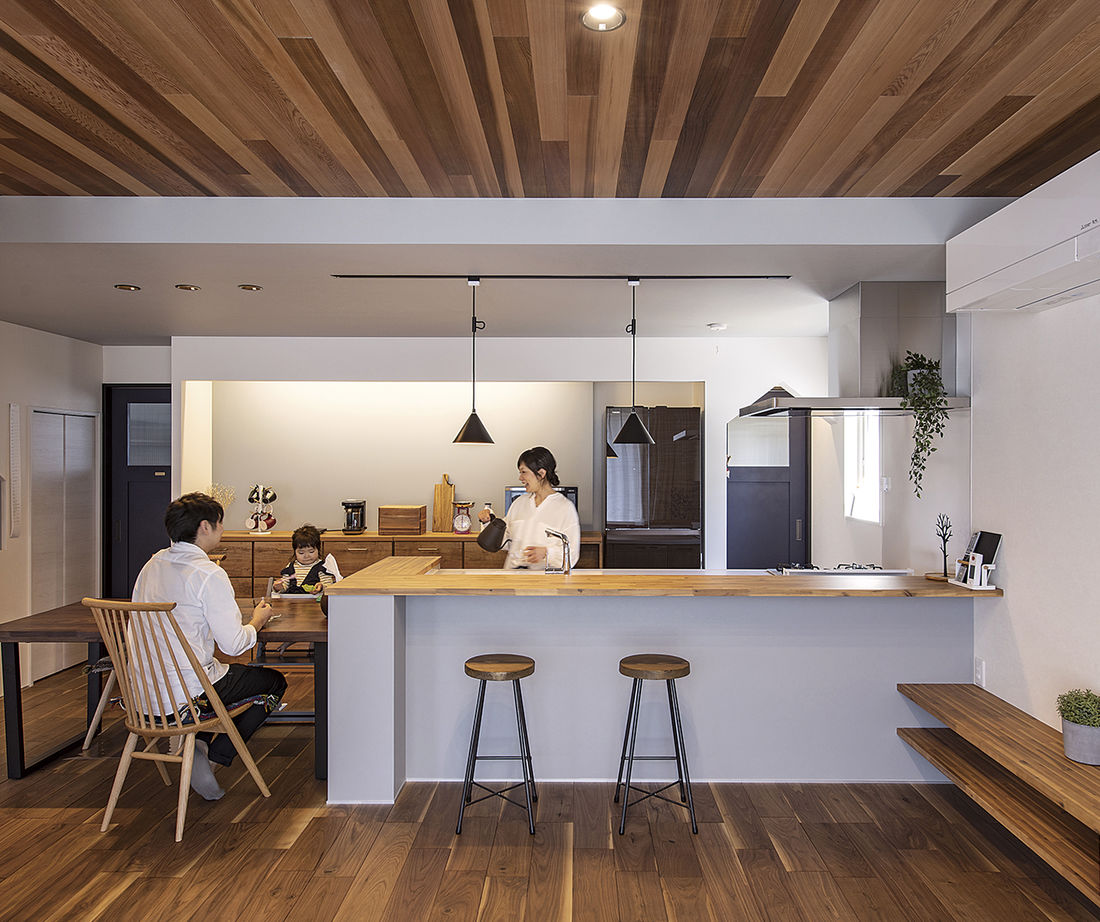 ステーツ 木の味わいを活かした“わたしデザイン”のブルックリンスタイルを。自由な発想で描く予算内の家づくりの建築実例画像2