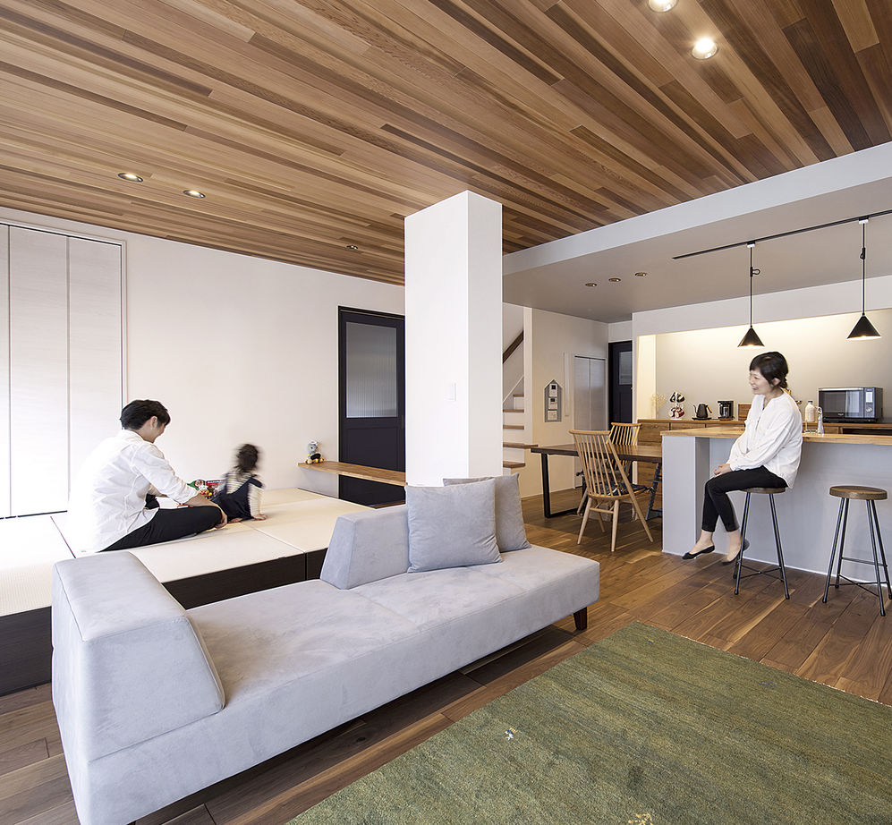 ステーツ 木の味わいを活かした“わたしデザイン”のブルックリンスタイルを。自由な発想で描く予算内の家づくりの建築実例画像3