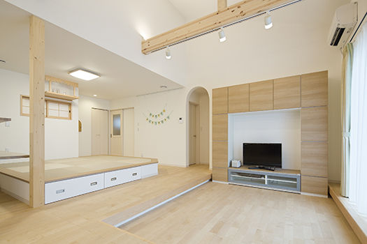 ステーツ 【本体価格2034万円/約34坪/平屋】自由設計で叶えた開放感たっぷり。子育てしやすいナチュラルモダンな平屋の建築実例画像6