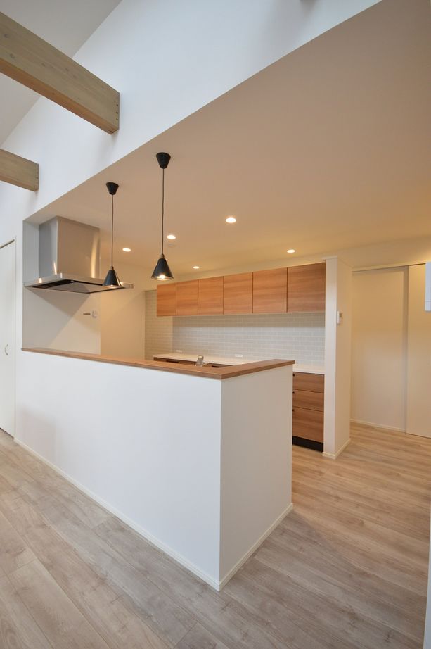 ステーツ 圧倒的な開放感！勾配天井のある25坪の平屋住まいの建築実例画像4