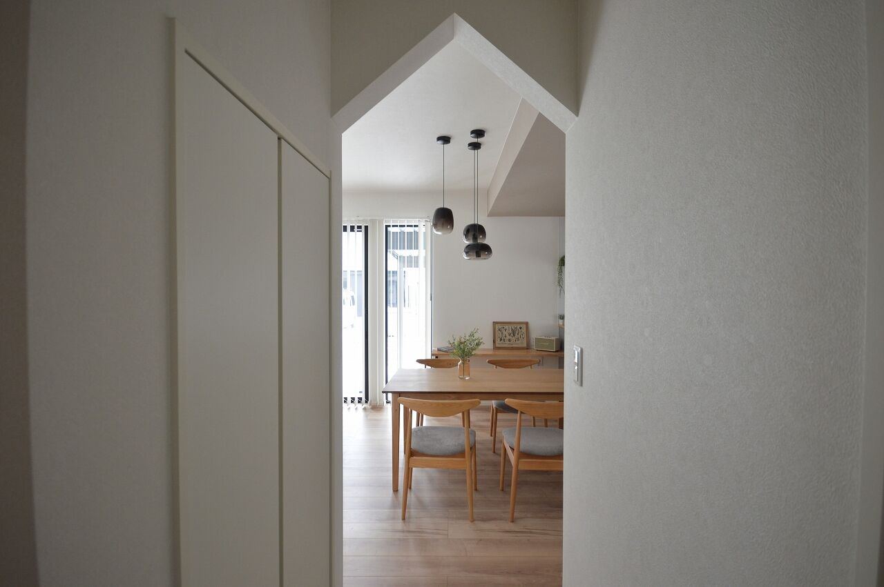 ステーツ 1階で生活が完結！開放的な天井高の家の建築実例画像8