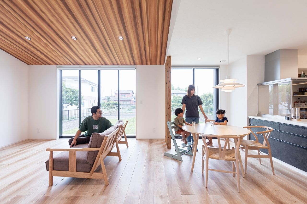 ステーツ 【本体2,695万円×平屋】家事動線に配慮した、広々LDKで解放感あるこだわりの平屋の建築実例画像3