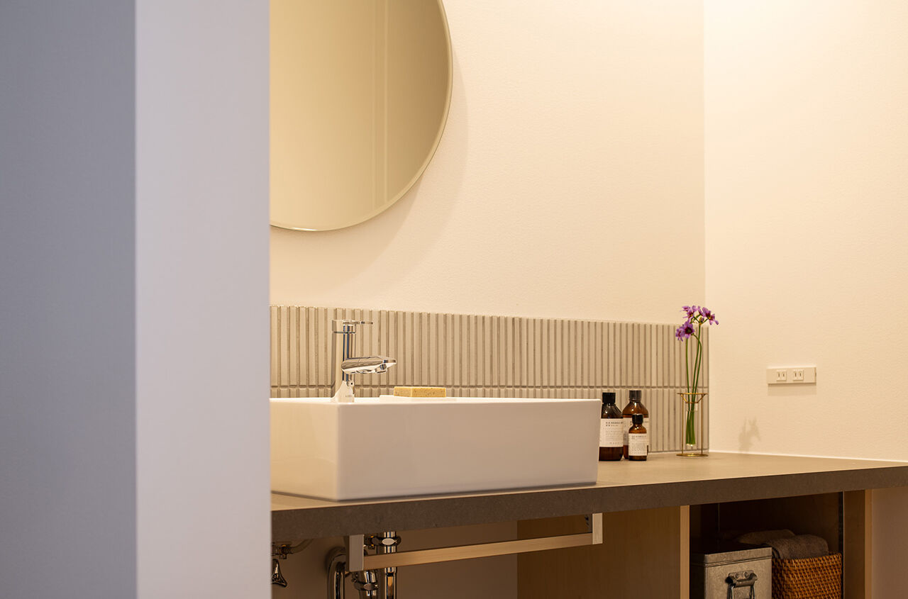 北王 【和が薫る、回遊動線の家】34.9坪の程よい広さに、スケルトン階段とオープンキッチンの建築実例画像8