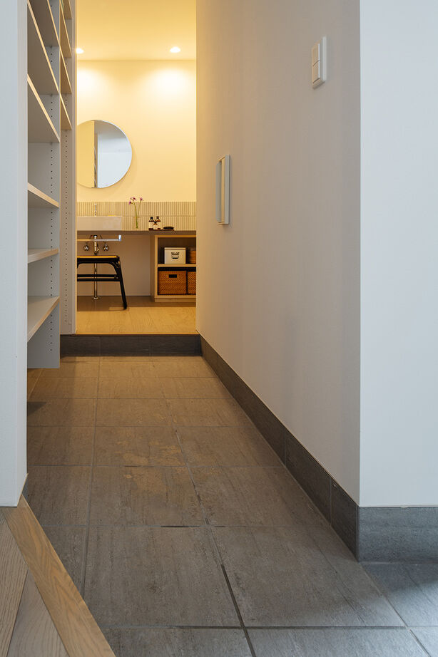 北王 【和が薫る、回遊動線の家】34.9坪の程よい広さに、スケルトン階段とオープンキッチンの建築実例画像10