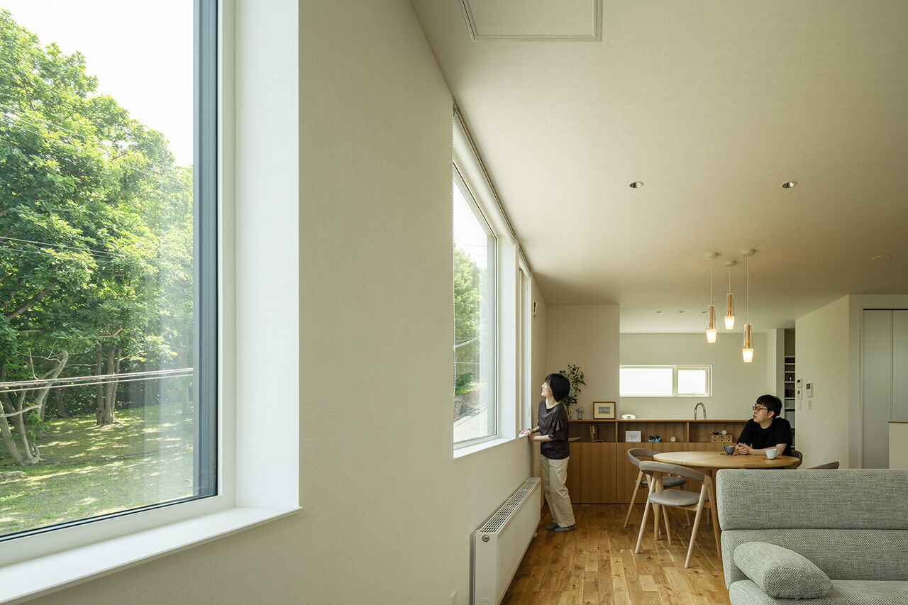 北王 【海と山をのぞむ家】数年かけて出会った土地で、自由設計ならではの住まいが完成の建築実例画像4